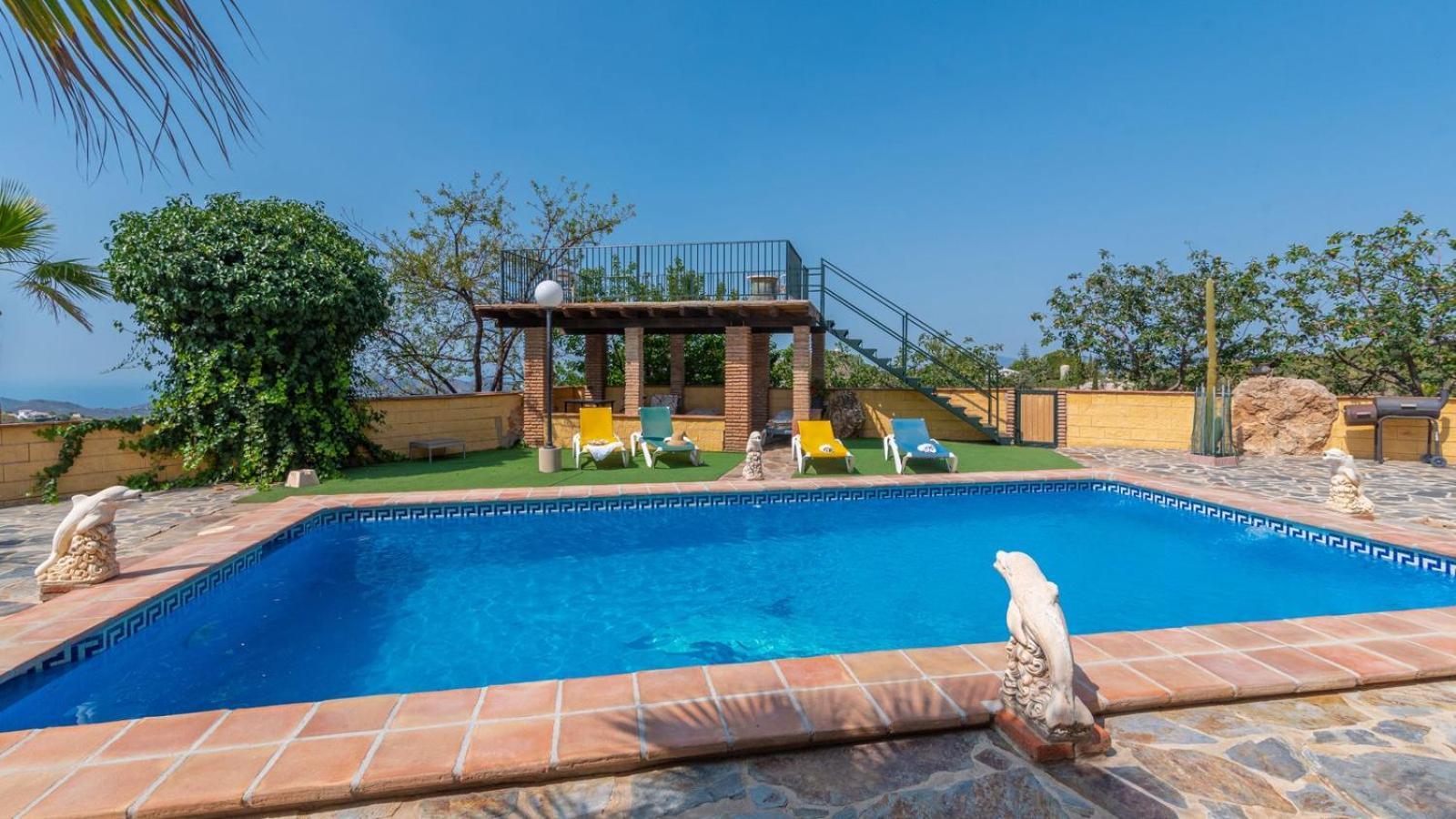 Villa Paraiso Andaluz Sedella By Ruralidays المظهر الخارجي الصورة